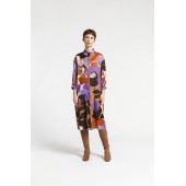 Xandres - KOLAMA 61146-01-6305 - Middellange jurk met bloemenprint